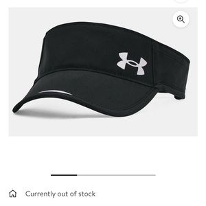 NIP Under Armour Women’s Black Visor